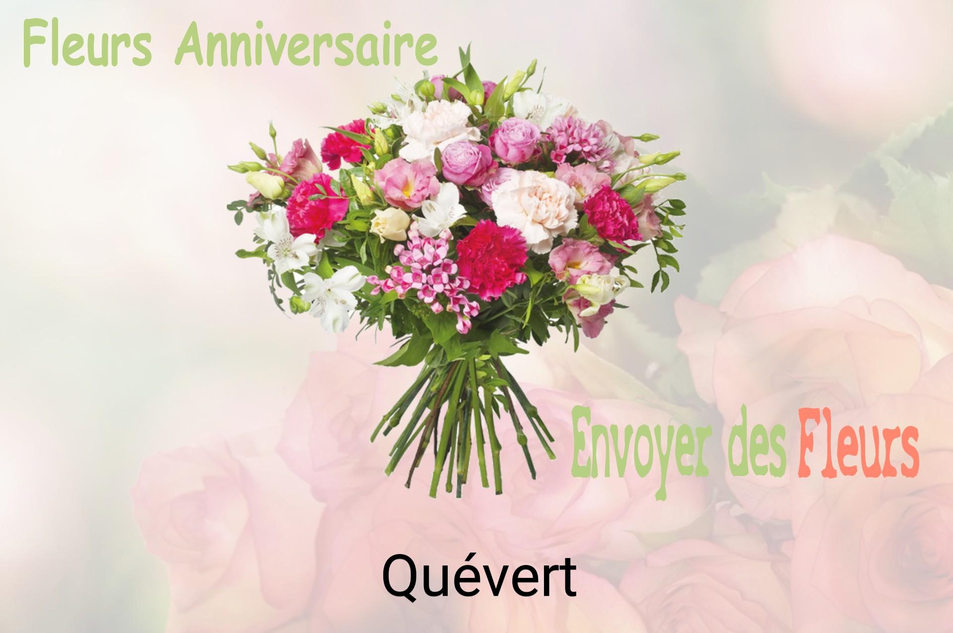 Bouquet de fleurs d’anniversaire livré à Quévert